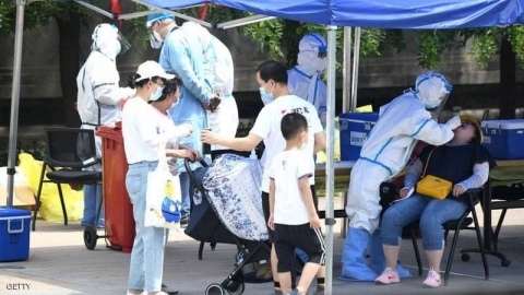 الصين.. تفشي كورونا في بكين أصبح 