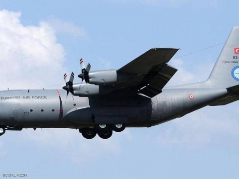 بالأدلة.. رصد طائرات عسكرية تركية جديدة إلى مصراتة