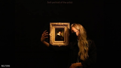 بيع لوحة رامبرانت 