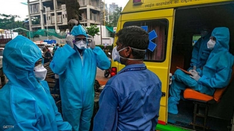 الثانية عالميا.. إصابات كورونا في الهند تتجاوز 5 ملايين