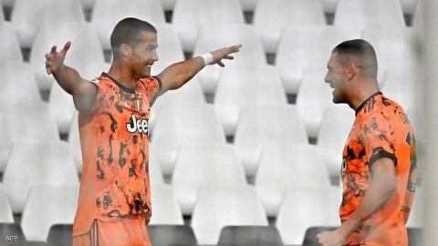 في أول مباراة بعد تعافيه من كورونا.. رونالدو يسجل هدفين