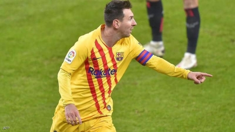 ميسي بأداء مذهل يحطم صمود بلباو