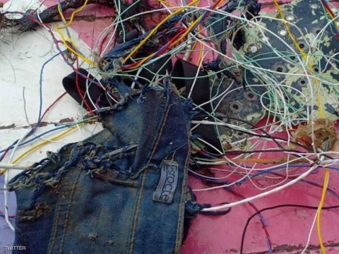 بعد الكارثة.. أول صور لحطام 