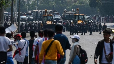 انقلاب ميانمار.. عقوبات أميركية واستهداف أوروبي للمسؤولين