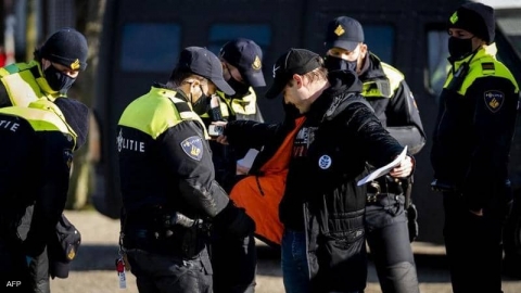 انفجار بمركز لفحوص كورونا في هولندا