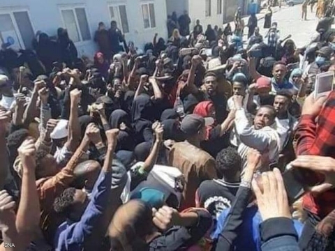 تفاصيل مجزرة الحوثي بحق المهاجرين في سجن صنعاء