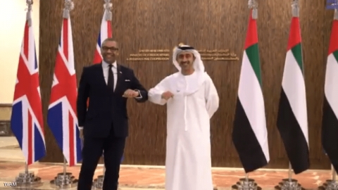 مباحثات إماراتية بريطانية في أبوظبي