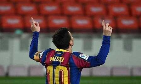 في ليلة ميسي.. برشلونة يدمر دفاع خيتافي بخماسية