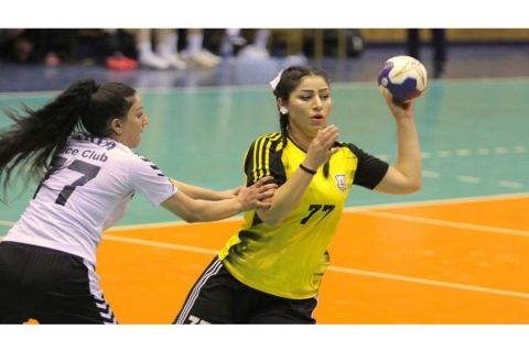 أول فوز ليد أربيل ببطولة العرب للسيدات