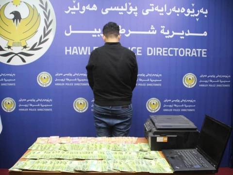 شرطة أربيل تطيح بمزور عملات