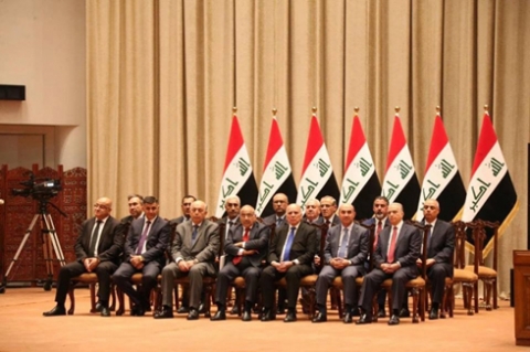 رئيس مجلس الوزراء عادل عبدالمهدي و14 وزيراً يؤدون اليمين الدستوري في البرلمان العراقي