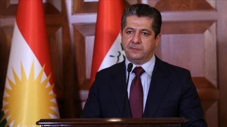 مسرور بارزاني يعزي بوفاة عزت سليمان دركليي