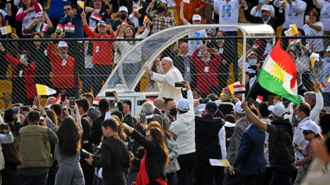 القنصلية الأمريكية لدى أربيل: زيارة البابا إلى كوردستان تعزيز لتعايش الأديان