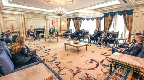 مسرور بارزاني يبدي استعداد إقليم كوردستان لتطوير العلاقات الثنائية مع الولايات المتحدة