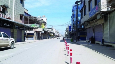 غرب كوردستان يمدد حظر التجوال 