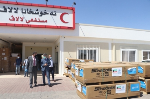 مساعدات من الصحة العالمية بقيمة 270 ألف دولار لصحة دهوك