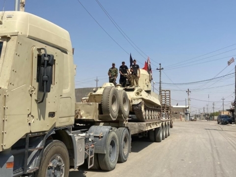 ميليشيات الحشد ترسل تعزيزات كبيرة إلى داقوق