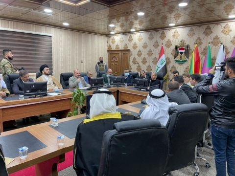 ممثلة الأمم المتحدة في شنگال للوقوف على خطوات تنفيذ اتفاق التطبيع في المدينة