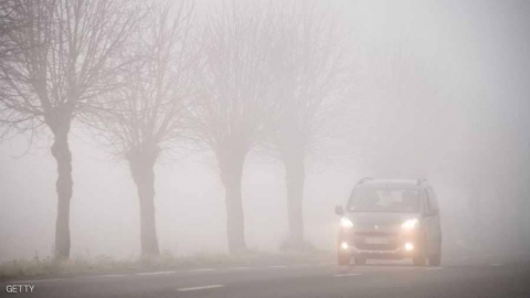 أنواء كوردستان تحذر: ضباب كثيف وانخفاض مستوى الرؤية