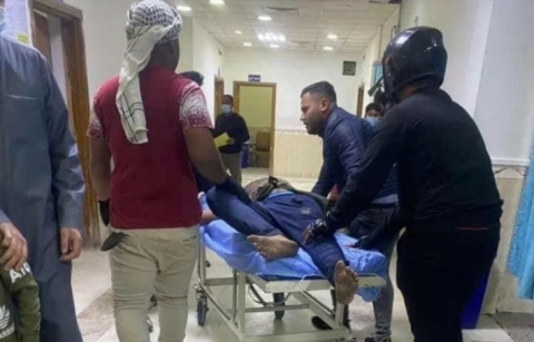 إصابة 20 متظاهراً برصاص القوات الامنية في النجف