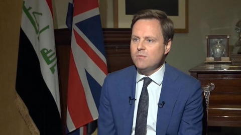 السفير البريطاني لدى بغداد: نحترم السيادة العراقية وتصريحاتي 