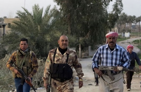 مقتل واصابة 7 من القوات الامنية والحشد بهجمات لداعش بثلاث محافظات عراقية