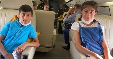 إعادة طفلين إيزيديين مفقودين من تركيا بصحبة وفد إقليم كوردستان