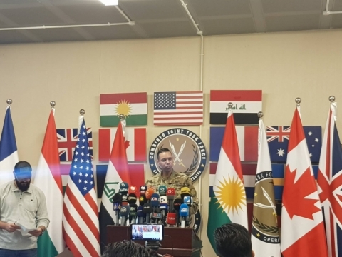 متحدث التحالف من اربيل : للبيشمركة دور كبير في محاربة داعش .. سنواصل دعمها