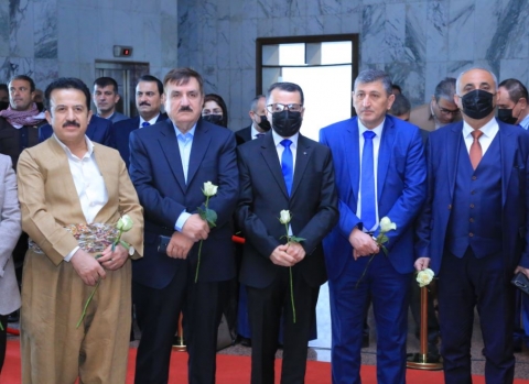 مراسم إحياء الذكرى الـ 42 لرحيل البارزاني الخالد في برلمان كوردستان