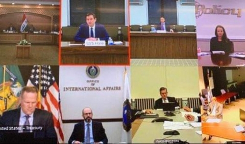 بيان أمريكي عراقي مشترك: العراق يعد بحماية قواعد القوّات الأمريكيّة.. وواشنطن ستدعم بغداد