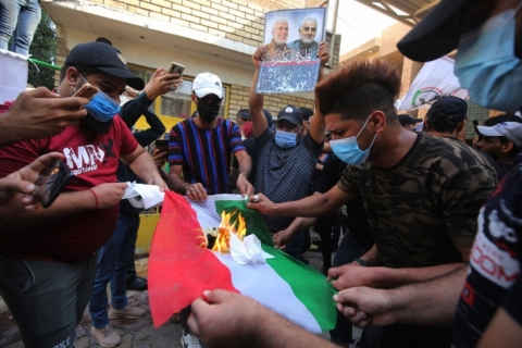 وزارة البيشمركة : الاساءة لعلم كوردستان غير مقبول