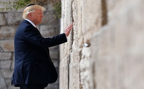 ترمب يزور حائط البراق في القدس القديمة