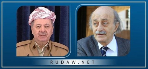 وليد جنبلاط: موقف البارزاني قمة الشجاعة والقضية الكوردية لن تموت 