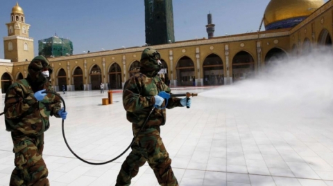 النجف.. اعلان حالة الإنذار (ج) والاستعانة بتعزيزات عسكرية من بغداد