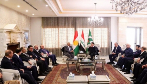 مكتب عبد المهدي يكشف ما ناقشه من ملفات في السليمانية