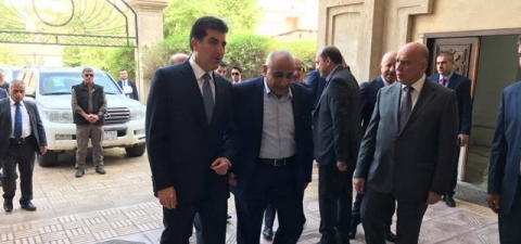 نيجيرفان البارزاني يواصل اجتماعاته في بغداد ويلتقي بعادل عبدالمهدي