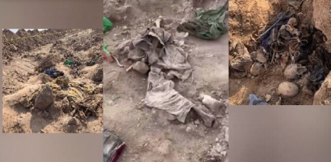 مقبرة جماعية جنوب الفلوجة تعيد الى الواجهة قضية المخفيين قسراً على ايدي ميليشيات الحشد