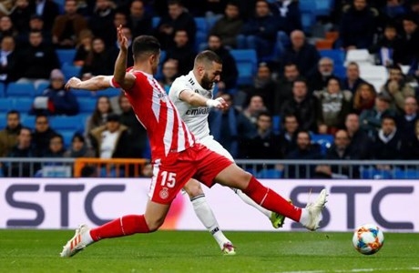 ريال مدريد يتغلب برباعية على جيرونا بكأس ملك إسبانيا