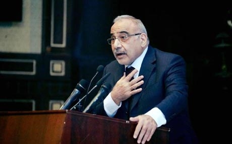  عبدالمهدي عن زيارته إلى مصر: أشعر بحرج كبير لتركي البلاد في هذه الظروف