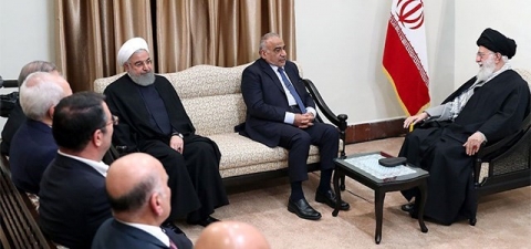 خامنئي يطالب عبدالمهدي بطرد القوات الأمريكية من العراق