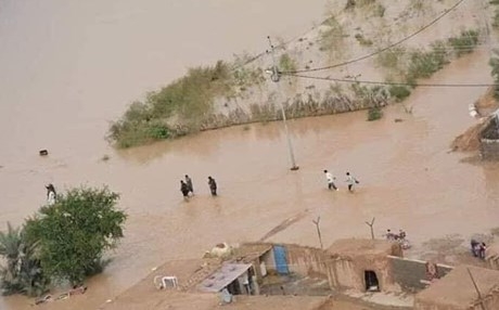 نزوح مئات العائلات وغرق قرى في ديالى جراء السيول