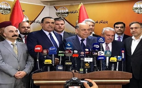  أربعة وزراء يصلون إلى كركوك