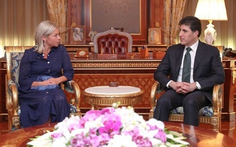 نيجيرفان البارزاني يجتمع مع ممثلة الأمين العام للأمم المتحدة