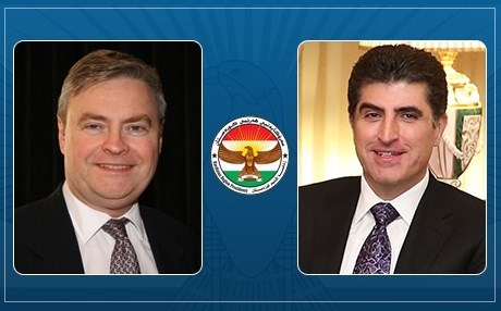 مسؤول بالبرلمان الأوروبي لنيجيرفان البارزاني: نتمنى لكم كل التوفيق ونحيي تضحيات وشجاعة البيشمركة