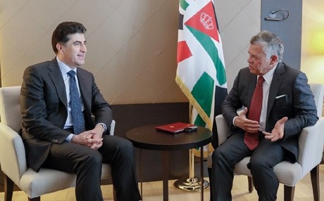 ملك الأردن يهنئ نيجيرفان البارزاني ويؤكد حرص بلاده على 