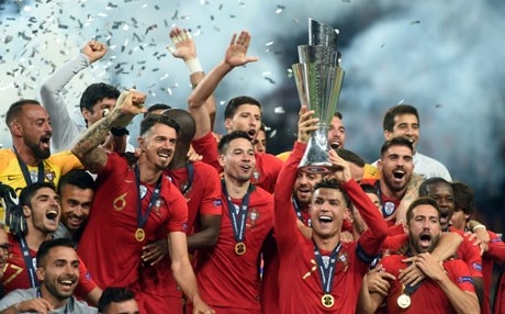 البرتغال تتوج ببطولة دوري الأمم الأوروبية