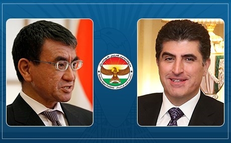 وزير الخارجية الياباني يهنىء نيجيرفان البارزاني