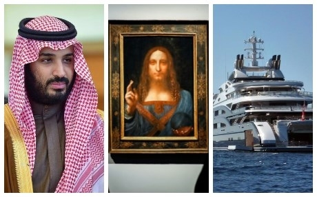 أغلى لوحة في العالم موجودة على يخت الأمير محمد بن سلمان