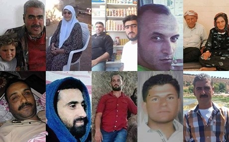 أسماء المعتقلين الذين قتلوا تحت التعذيب في عفرين