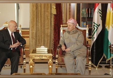 الرئيس البارزاني: الإرهاب يسعى الى خلق المشاكل والعداوات بين الأديان